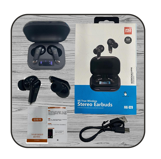 Беспроводные наушники  Mi Stereo Earbuds MG-S20 с индикатором