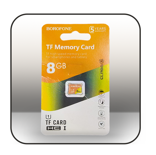 Borofone карта памяти 8GB карта памяти флешка. TF Memory Card HC. Class 10