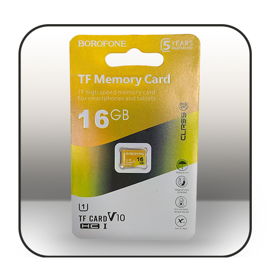 Borofone карта памяти 16GB карта памяти флешка. TF Memory Card HC. Class 10