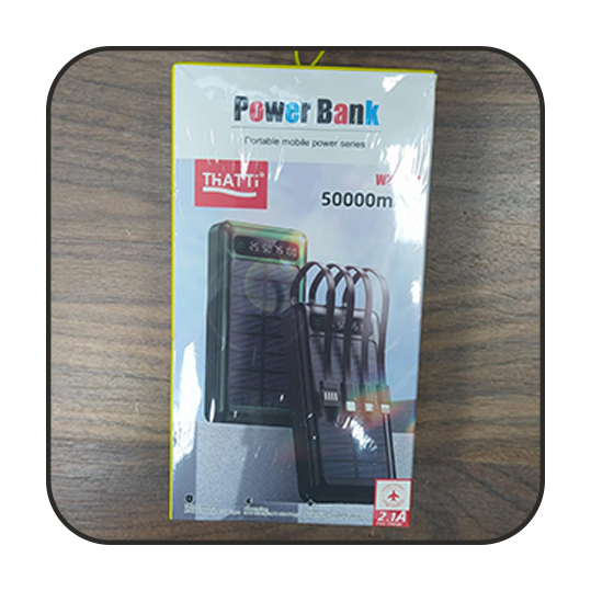 Power bank  50000 mAh на солнечной батарее