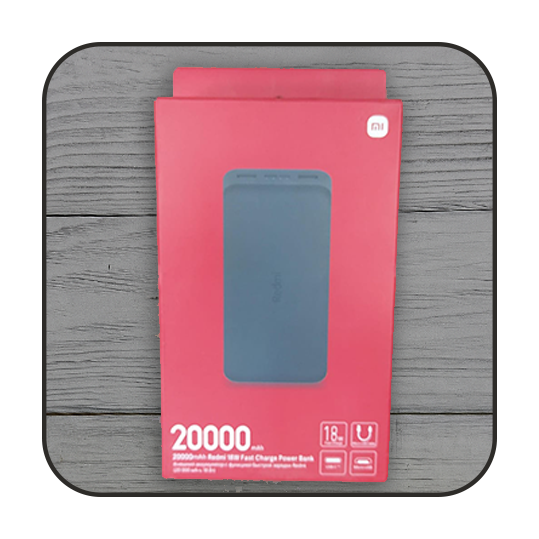 Power bank xiaomi 20000 mAh (черный)