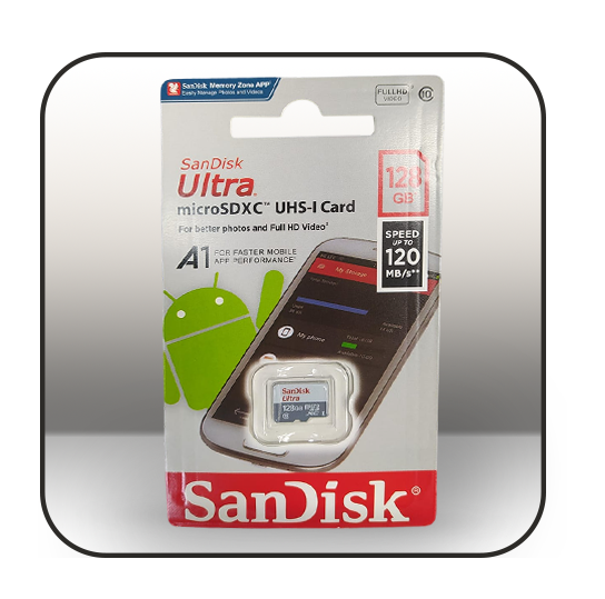 SanDisk microSDXC 128GB карта памяти флешка