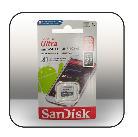 SanDisk microSDXC 256GB карта памяти флешка