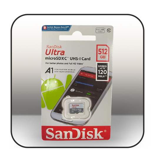SanDisk microSDXC 512GB карта памяти флешка