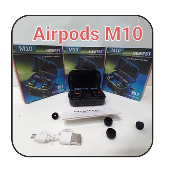 (AirPods m10) ? В чате без подписи.